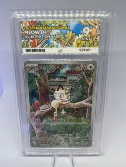 Pokemon TCG: Meowth 106/094 - ME Phantasmal Flames IR - Ace 9 - Image 1