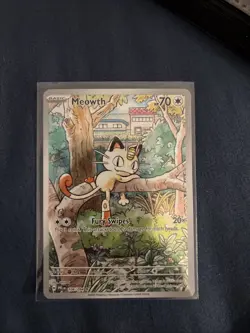 Meowth 106/094 Phantasmal Flames English Pokemon Card TCG - Image 1