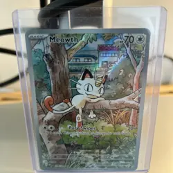 Meowth 106/094 Pokemon TCG Phantasmal Flames Illustration Rare - Image 3