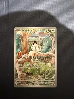 Meowth | 106/094 | Phantasmal Flames | Illustration Rare | Pokemon TCG - Image 1
