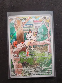 Pokemon TCG Meowth 106/094 Phantasmal Flames - Image 1