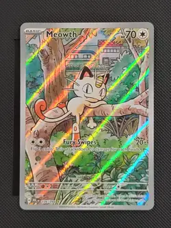 Meowth 106/094 - IR- Phantasmal Flames- NM/M - Pokemon TCG - Image 1