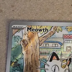 106/094 Meowth : Illustration Rare Card : Phantasmal Flames : Pokemon TCG - Image 4