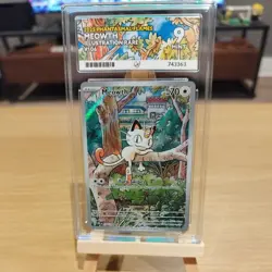 Pokemon TCG: Meowth 106/094 - ME Phantasmal Flames IR - Ace 9 - Image 1