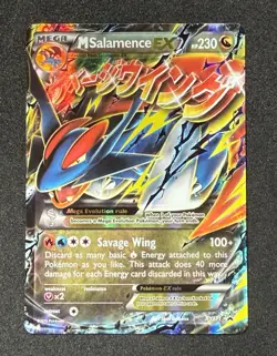 M Salamence EX XY171 – Black Star Promo – Mega EX – Near Mint / LP Pokemon Card - Image 1