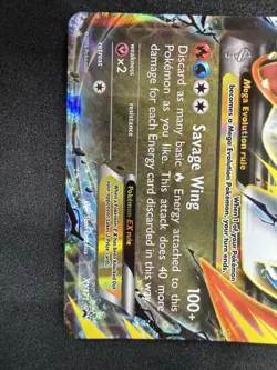 M Salamence EX XY171 – Black Star Promo – Mega EX – Near Mint / LP Pokemon Card - Image 3