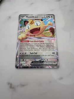 Pokemon TCG - Meowth Ex 062/088 - NM - Perfect Order - Image 1