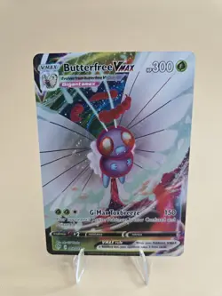 Butterfree VMAX 002/189 Holo Ultra Rare Darkness Ablaze Pokemon Card Near Mint - Image 1