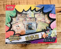 🔥Pokemon TCG Mega Evolution Ascended Heroes Deluxe Pin Collection Sealed Box!! - Image 1