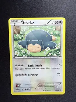 Snorlax 26/39 XY Kalos Starter Set Rare Card LP - Pokemon TCG - Image 1