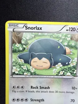 Snorlax 26/39 XY Kalos Starter Set Rare Card LP - Pokemon TCG - Image 3