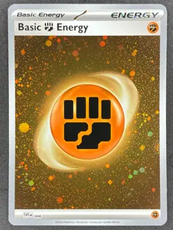 Pokemon Fighting Energy Cosmos Holo SVE 006 MEW 151 NM - Image 1