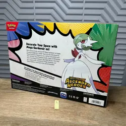 Pokemon TCG Ascended Heroes Premium Poster Collection Mega Gardevoir EX IN HAND - Image 2