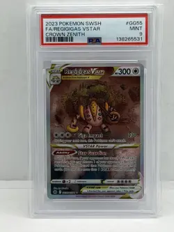 Pokemon TCG Regigigas Vstar GG55/GG70 Crown Zenith Galarian Gallery PSA 9 - Image 1