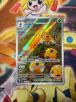 Dottler Pokemon Paradox Rift 184/182 Full Art Illustration Rare NM - Image 1