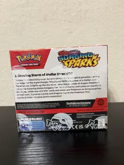 Pokemon TCG Scarlet & Violet Surging Sparks Booster Box SEALED NEW - Image 2
