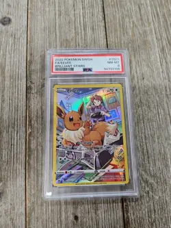 PSA 8 2022 Pokemon SWSH FA/Eevee Brilliant Stars - Image 1