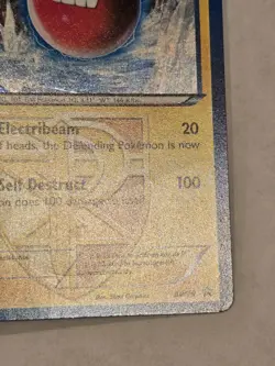 Pokemon TCG Electrode BW76 PROMO Team Plasma 2013 Black & White Black Star Holo - Image 5