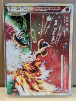 [NM] Pokemon TCG Ho-Oh Legend #112/123 Bottom Half Heartgold Soulsilver - Image 1