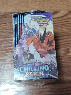 Pokemon TCG Sword Shield Chilling Reign Booster Box Factory Sealed English - Image 5