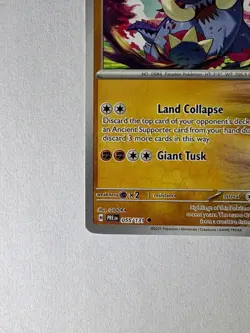 Pokemon TCG Prismatic Evolutions Great Tusk Master Ball 055/131 - Image 5