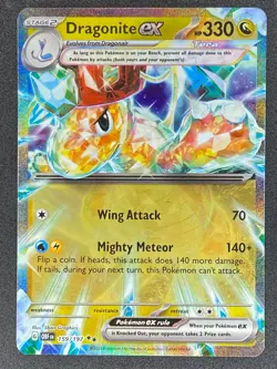 Pokemon Dragonite ex 159/197 OBF Obsidian Flames NM - Image 1