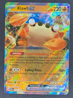 Pokemon Klawf ex 120/197 OBF Obsidian Flames NM - Image 1