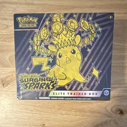 Pokemon Scarlet & Violet Surging Sparks Elite Trainer Box ETB - Image 1
