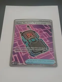 Team Rocket's Transceiver (#263/217) - Holofoil Ascended Heroes NM Pokemon - Image 1