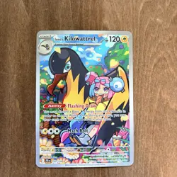Pokemon TCG IONO’S KILOWATTREL ex sv09: Journey Together 163/159 rare holo - Image 1