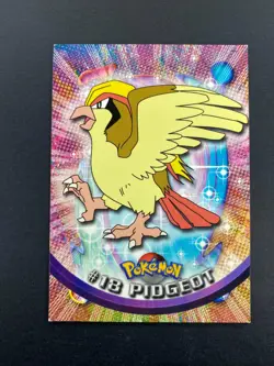 Pidgeot - 18 - Pokemon 1999 Topps TV - Blue Logo - NM - Image 1