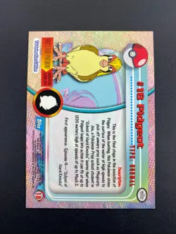 Pidgeot - 18 - Pokemon 1999 Topps TV - Blue Logo - NM - Image 2