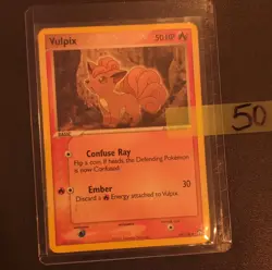 Pokemon Vulpix 69/108 Power Keepers Common Basic 50 HP Ember 30 Regular - Image 1