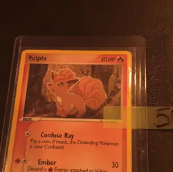 Pokemon Vulpix 69/108 Power Keepers Common Basic 50 HP Ember 30 Regular - Image 2