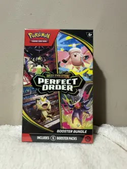 Pokemon Perfect Order Booster Bundle New & Sealed (6 Packs) - Image 1