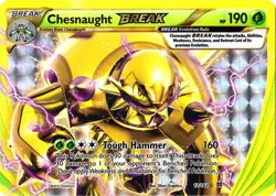 Chesnaught Break 12/162 Holo Rare Card XY Breakthrough Pokemon Card NEAR MINT - Image 1