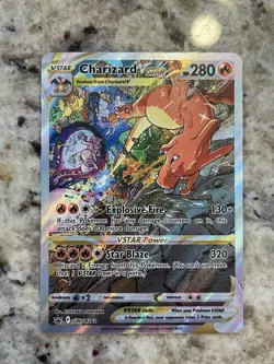 Pokemon Card - Charizard VSTAR Sword & Shield Promo SWSH262 Holo - Image 1