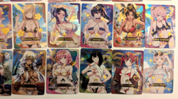 40 Cards Goddess Story Waifu Cards Girl Anime Holo (Excellent Condition) - Image 4