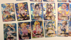 40 Cards Goddess Story Waifu Cards Girl Anime Holo (Excellent Condition) - Image 5