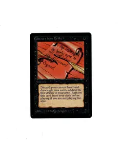 Magic the Gathering CONTRACT FROM BELOW Beta MTG - Image 1