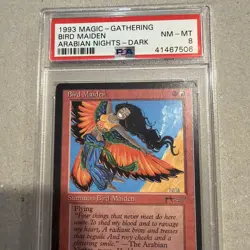 Bird Maiden (Dark) Arabian Nights Regular PSA 8 NM-MT - Image 3