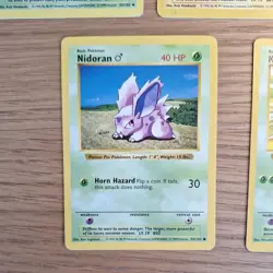 x5 Base Set Shadowless Non Holo Bundle Pokemon Cards 1999 WOTC Pokemon TCG LP - Image 5