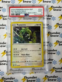 Rayquaza Holo Sea & Sky Premium Collection #029 2024 Pokemon PSA 9 142774383 - Image 1