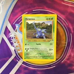 Heracross - 41/105 - Vintage - Uncommon (Neo Destiny) Pokemon TCG - Image 1