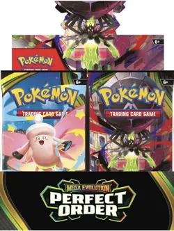 Pokemon Mega Evolution-Perfect Order Booster Display Box Factory Sealed-36 Packs - Image 3