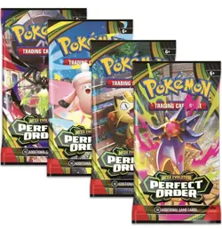 Pokemon Mega Evolution-Perfect Order Booster Display Box Factory Sealed-36 Packs - Image 4