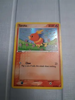 Pokemon Crystal Guardians Torchic 65/100 Common Reverse Holo NM Fast Ship - Image 1
