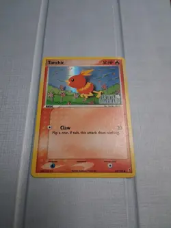 Pokemon Crystal Guardians Torchic 65/100 Common Reverse Holo NM Fast Ship - Image 2