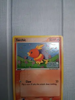 Pokemon Crystal Guardians Torchic 65/100 Common Reverse Holo NM Fast Ship - Image 3
