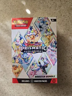 Pokemon TCG Prismatic Evolutions Booster Bundle Sealed New - Image 1